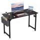 thumbnail image 1 of XPOPR 48 Inch Computer Office Desk Modern Simple Style Writing Study Work PC Table for Home Bedroom - Modern Black, 1 of 5