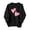 A-Black Sweatshirts for Women, variant on Qzwdhjm Crew Neck Sweatshirts Women Long Sleeve Pullovers Loose Basic Tops White M