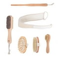 thumbnail image 2 of Dry Brushing Body Brush Set Lymphatic Drainage And Skin Exfoliating, 2 of 5
