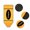 02# Yellow, variant on Tuscom Entryway Door Mat for Teens, Fun Pencil Crayon Shape, Pink Absorbent Non-Slip Polyester Floor Mat for Teens Room Classroom Nursery Bathroom, 19.7x31.5 in
