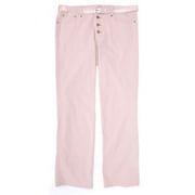 No Boundaries - Juniors' Plus Button-Fly Belted Cords