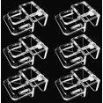 thumbnail image 1 of czcpp-6 pcs Clips de Couvercle d'Aquarium Sans Bord Couvercle de Couvercle de Réservoir de Poissons Support de Capot Clip de Couvercle en Verre Acrylique pour Aquarium, 1 of 4