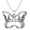 11:11 necklace, variant on 925 Sterling Silver Angel Number Butterfly Necklaces for Women 1111 222 333 444 555 777 888 999 Necklace Numerology Jewelry Gift for Her Valentine Gift for Her Women Mother