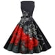thumbnail image 3 of ICHUANYI Clearance Women's Summer Dresses For Women Beach Floral Print Sleeveless Tank Dress(Red, XL) ICHUANYI WER2023080815655, 3 of 8