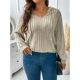 QINCAO Womens Plus Size Tops Hooded Sweatshirt Crew Neck Pullover Long