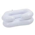 thumbnail image 1 of Hair Washing Tray, Portable Easy To Inflate Inflatable Shampoo Basin  for Elderly White,Clear, 1 of 7