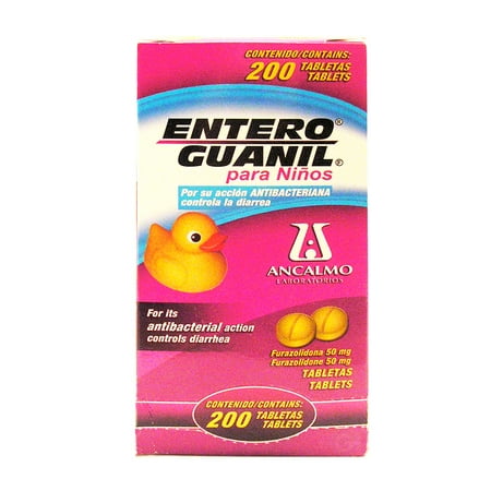 Enteroguanil Kids Envelopes Antidiahrreal - Control Diahrrea para Ninos (Pack of 24)