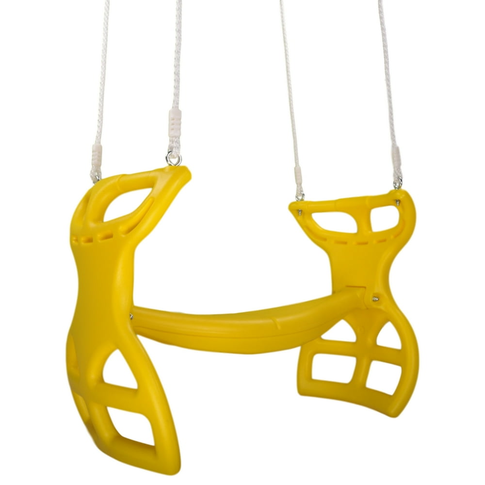 Swing Set Stuff Inc. Glider with Rope (Yellow)