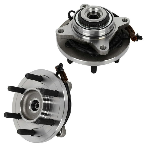 Detroit Axle - 4WD 2pc Front Wheel Bearing Hubs for Ford 2018-2021 Expedition Lincoln Navigator, 2019 2020 Wheel Bearing Hubs Assembly Replacement