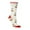 White, variant on EQWLJWE Women Cute Christmas Vintage Printing Thicker Socks Long Sock Comfortable Socks Socks Holiday Clearance
