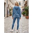 thumbnail image 3 of Conjunto de Sudadera y Pants Aterciopelado Unitalla para Mujer Diseño Cómodo y Sofisticado, 3 of 5