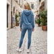 thumbnail image 3 of Conjunto de Sudadera y Pants Aterciopelado Unitalla para Mujer Diseño Cómodo y Sofisticado, 3 of 5