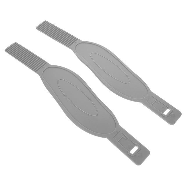NUOLUX 4Ud De Pedal Para Con Clips De Sujeción Ajustables Y Material Resistente Color Gris
