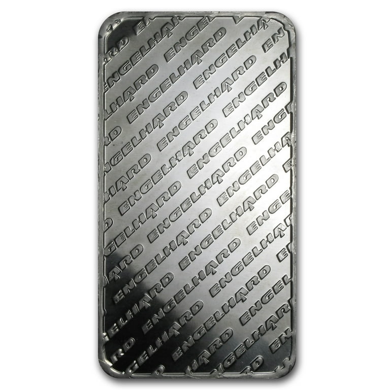 10 oz Silver Bar - Engelhard (Tall, Eagle Design) - Walmart.com