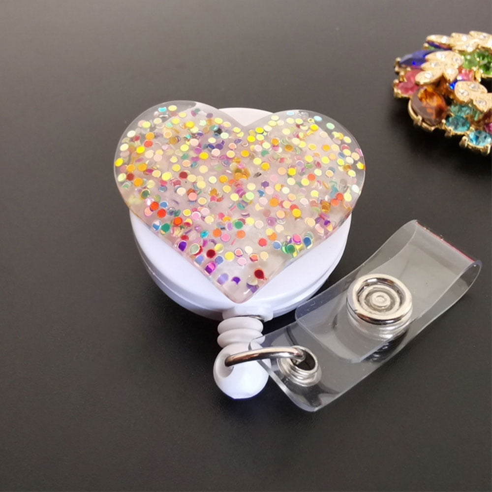 Sagasave Durable Badge & ID Holders, Plastic Multicolor