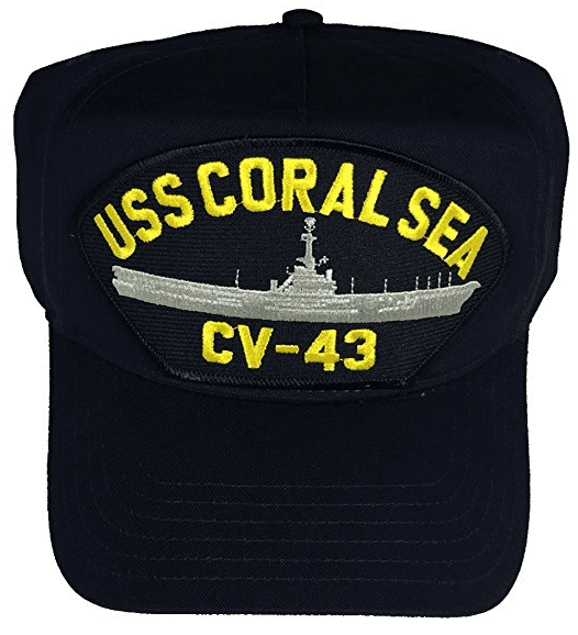 Buy Uss Coral Sea Cv-43 Hat Navy Ship 