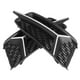 thumbnail image 4 of Malla de nido de abeja negra brillante para parrillas de luz antiniebla estilo RS6 para A6 C8 2019-2020Negro mate + Cromo mate, 4 of 12