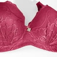 thumbnail image 5 of Womens Adjustable Breathable D-Cup Bra - Wireless Design, Nylon Fabric, Sexy Lace Detailing, for Full-Busted Comfort and Support, 5 of 5