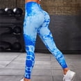 thumbnail image 4 of Ramiter Womens Sweatpants Leggings for Women Non See Through-Workout High Waisted Tummy Control Running Yoga Pants L,Blue, 4 of 5