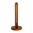 thumbnail image 3 of simhoa Kitchen Roll Dispenser Wrap Organizer Baking Wooden Stand Paper Towel Holder Style B, 3 of 8