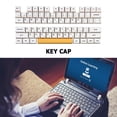 thumbnail image 1 of Tecla PBT para interruptor MX, teclado mecánico, leche, accesorio japonés (abeja) Ehuebsd Para estrenar, 1 of 6