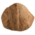 thumbnail image 4 of Round Hanging Basket Coco Liner Coconut Fiber Replacement Flower Basket Brown 12 Inches, 4 of 9