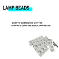 thumbnail image 4 of Sidaley 200 piezas 6V 1A Cuenta de luz LED con filtro de lente óptica Base de aluminio 1lm 5K Tira de luz de fondo Cuentas de lámpara Iluminación de Electrónica, 4 of 6