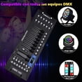 thumbnail image 3 of KEATRONIC Controlador Dmx 192 Canales Luces Dj Consola 512,Con Línea de señal metálica, 3 of 9