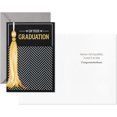 thumbnail image 3 of Graduation Cards Assortment, Black and Gold, Congratulations Grad (12 Cards and Envelopes, 4 Designs), 3 of 3