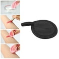 thumbnail image 4 of Unique Bargains 3 Pcs Soft Flannel Pads Reusable Makeup Remover Eco Pads Facial Cleansing Pad for Most Skin Types Black, 4 of 6