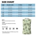 thumbnail image 6 of Uemuo Green Snake Pattern Men's Sleeveless T-Shirt,Muscle Athletic Tank Top, Moisture-wicking Quick-dry Breathable Classic Tee Top for Gym Run Outdoor Sports-, 6 of 8