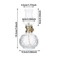 thumbnail image 3 of Style Lamp With Glass Candle Holder Style Lamp With Glass Candle Holder Glass Clear Kerosene Lamp Clear Lamps For Center Candles Holders, 3 of 4