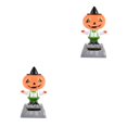 thumbnail image 2 of Matsuzay Decoración de dibujos animados de coche de escritorio de oficina de juguete de muñeca de calabaza de Halloween de baile con energía Solar Type3 NO3 Matsuzay CBP095445, 2 of 5