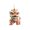 A, variant on GQDIN Chinese Dance Lion 2D Flat Acrylic Keychain Car Charm Traditional Chinese Blessing Souvenir Auspicious Hangings Pendants for Christmas Spring Festival Home Office Decorations