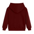 thumbnail image 2 of Gerichy Fall Toddler Cute Jacket Sweatshirt Color Solid Zip Long Hoodie Top Boys Sleeve Up Girls Kids Boys Coat Warm Outwear Girls Winter Coat Boys Winter Coat Toddler Winter Baby Coat Kids Jackets, 2 of 6