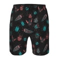thumbnail image 3 of Fotbe Colorful Insect Trajes de Baño Estampados para Hombre, Shorts de Verano de Secado Rápido, Ropa de Playa, Bañadores-3X-Large, 3 of 6