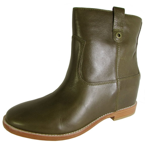 Cole Haan Womens Zillie Bootie Slip On Boot Shoes, Fatigue Leather, US 5.5