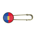 thumbnail image 1 of Broche de Metal antiguo Unbranded bandera de Rumania 7.5 cm, 1 of 3