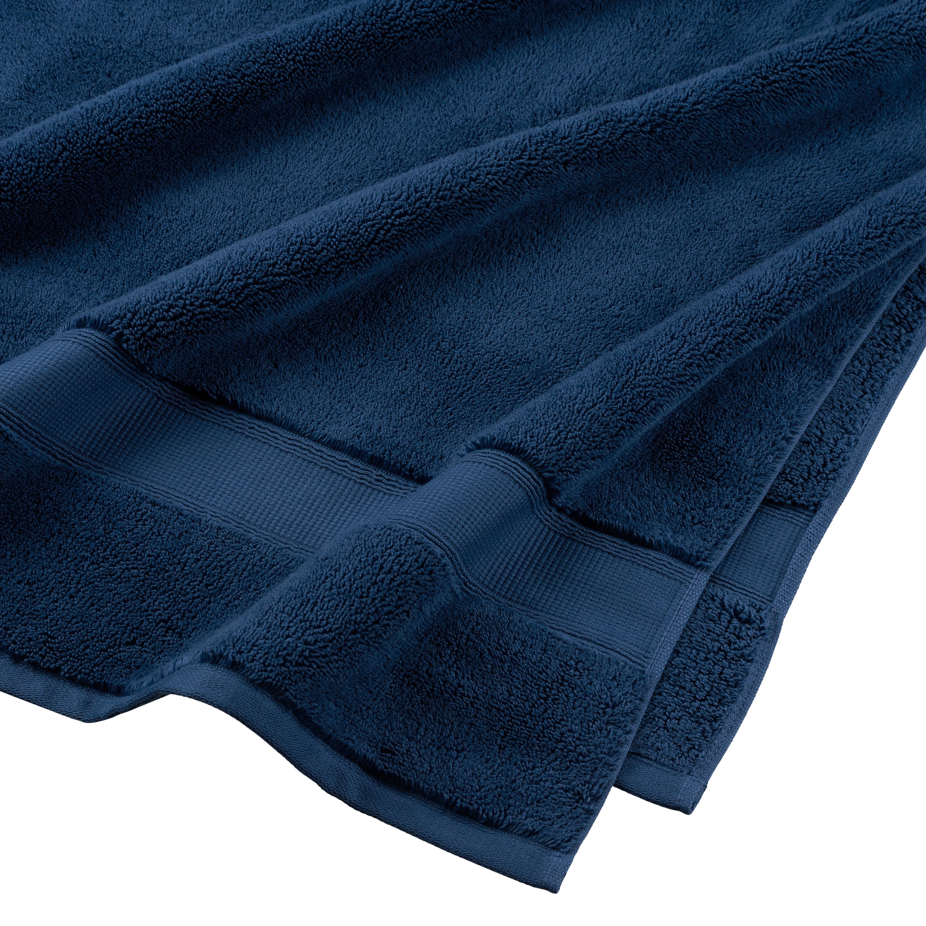 Hotel Style Egyptian Cotton Bath Towel, Marine Deep