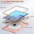 thumbnail image 4 of Funda protectora de color para Samsung Tab S7 Plus de 12,4 pulgadas con soporte para bolígrafo, anillo ajustable grande y protección contra golpes., 4 of 5