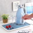 thumbnail image 6 of YHAICO Tray Tables Trays for Serving Food Tray for Walker Draining Board,Household Double Layer Dr-ain Tray,Kitchen Fruit and Vegetable Dish Storage Tray,Plastic Tea Tray, 6 of 6