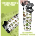 thumbnail image 2 of 30 oz Frog Tumbler With Handle and Straw, 30oz Frog Flip Straw Tumbler Insulated Coffee Travel Mugs Cup Water Bottle Frog Gifts for Frog Lovers Women Girls, 2 of 6