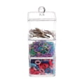 thumbnail image 2 of Billuyoard Clear Stackable Cotton Pad Storage Box Organizer for Vanity Bathroom Jewelry Almacenamiento y organización del hogar, 2 of 6