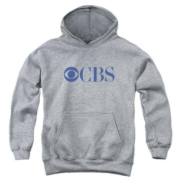 - Cbs Logo - Youth Hooded Sweatshirt - Large