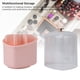 thumbnail image 3 of 8 Brochas De Maquillaje Giratorias Para Brochas De Maquillaje, Organizador Con Tapa Transparente O Tocador De Escritorio Para Baño, 3 of 7