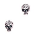 thumbnail image 3 of Broches para mujer con diamantes de imitación Jumpingount patrón esqueleto Halloween, 3 of 5