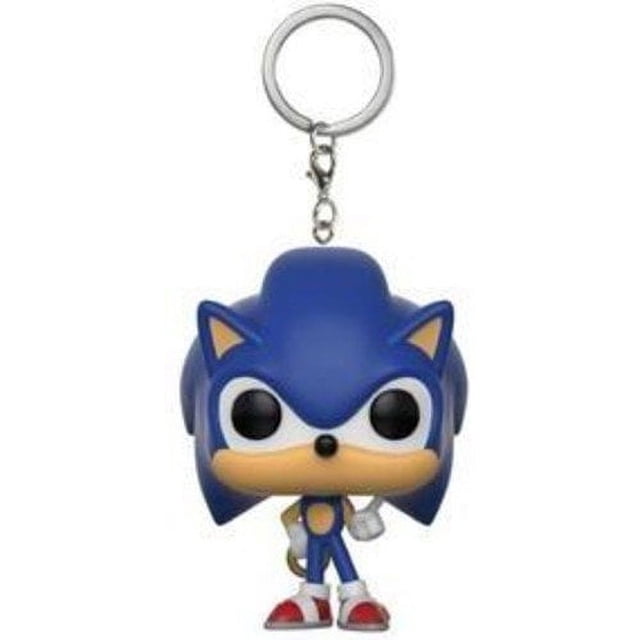 Llavero Funko Pop Juegos Sonic con Anillo Juguete Coleccionable Multi