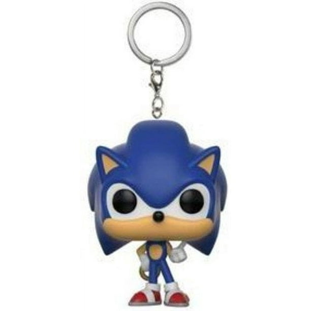 Llavero Funko Pop Juegos Sonic con Anillo Juguete Coleccionable Multi
