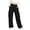 Black#girls cargo sweatpants, variant on Wide Leg Cargo Sweatpants for Girls Lightweight Baggy Athletic Joggers Pant Elastic High Waist Kid Preppy Teen Girl Pant Pink,11-12 Years