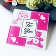 thumbnail image 2 of 2pcs Cup Mat Photo Coaster Placemat Baby Shower Decoración Rosado Sunnimix Estera de la taza de la tabla, 2 of 8